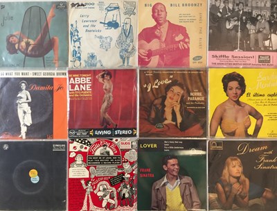 Lot 1105 - JAZZ/ POP/ ROCK N ROLL - 7" 50s/ 60s EPs