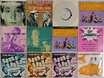 Lot 882 - LARGE TRAD JAZZ, CLASSICAL, EASY LISTENING, COMEDY 7" COLLECTION