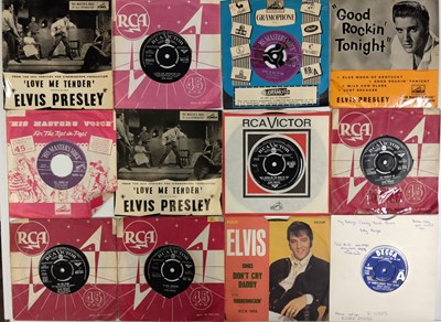 Lot 888 - ELVIS 7" SINGLES AND EPS COLLECTION