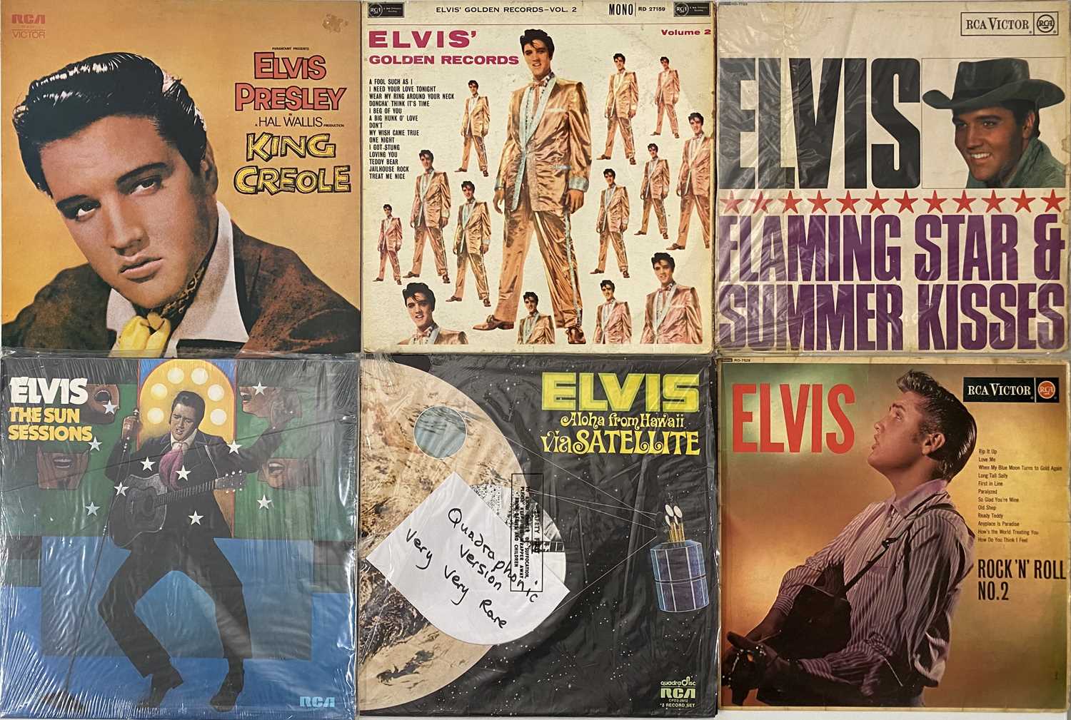 Lot 891 - ELVIS LP COLLECTION
