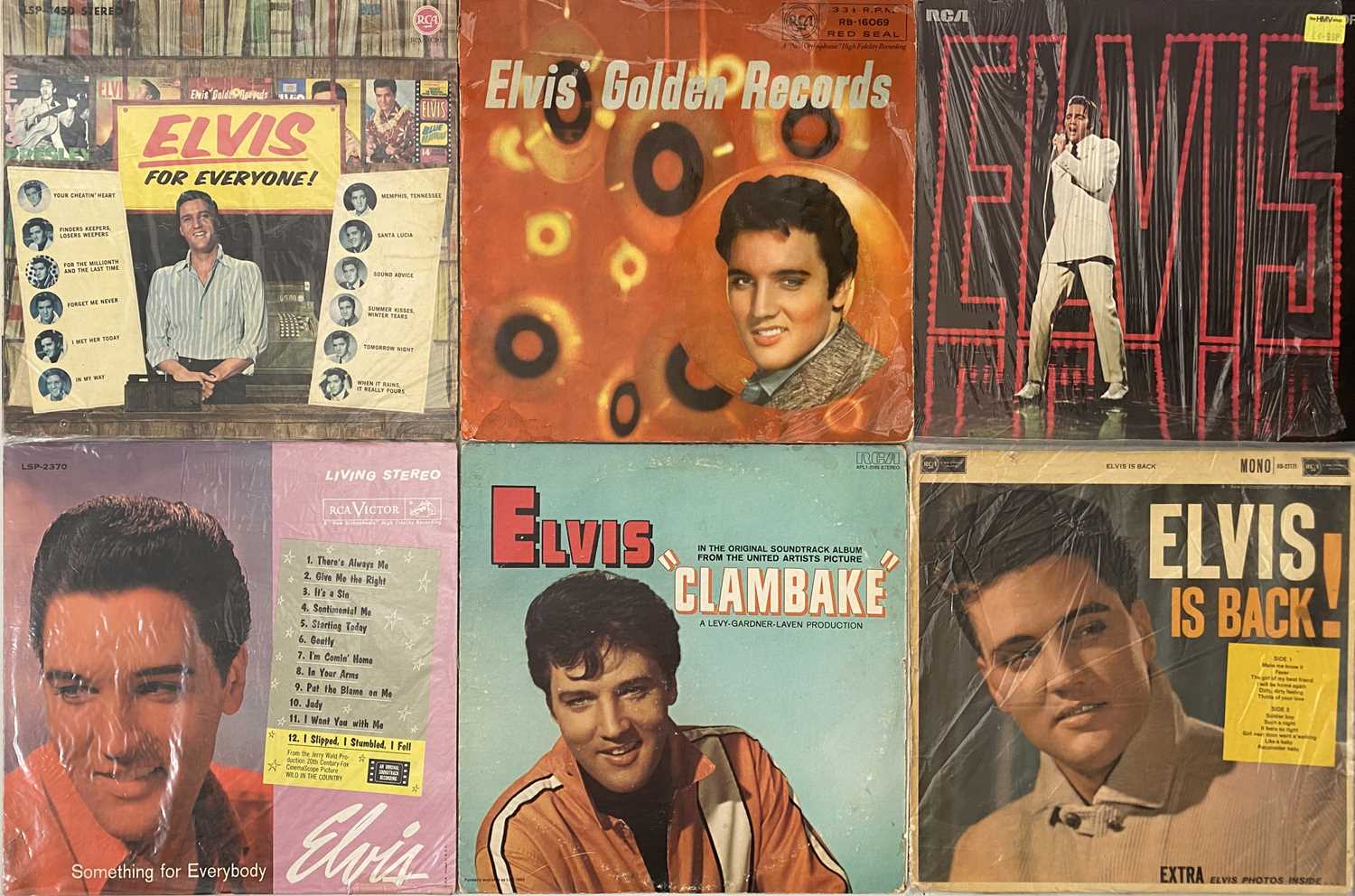 Lot 891 - ELVIS LP COLLECTION