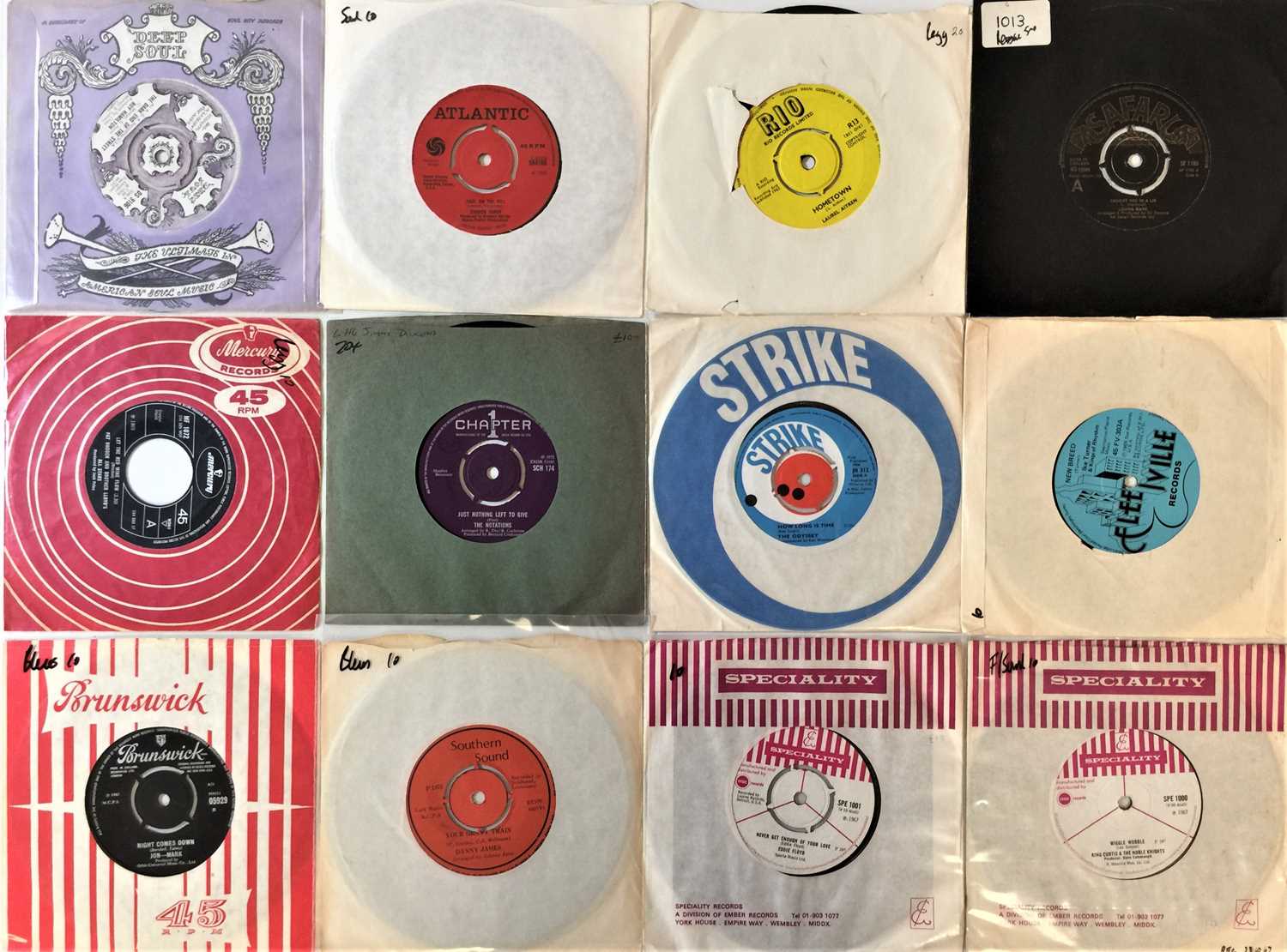 Lot 1109 - REGGAE/ SOUL/ BLUEs - 7" COLLECTION