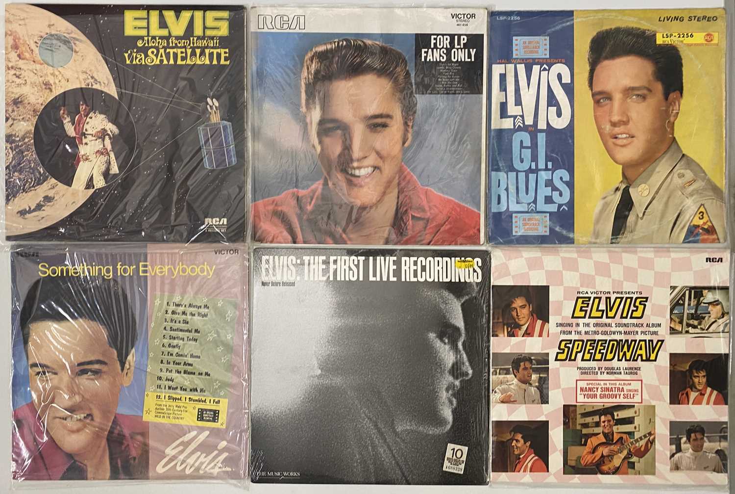 Lot 893 - ELVIS PRESLEY LP COLLECTION