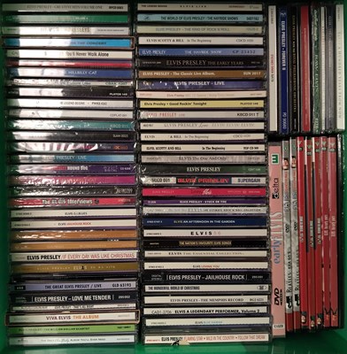 Lot 895 - ELVIS AND RELATED CDS AND DVD COLLECTION