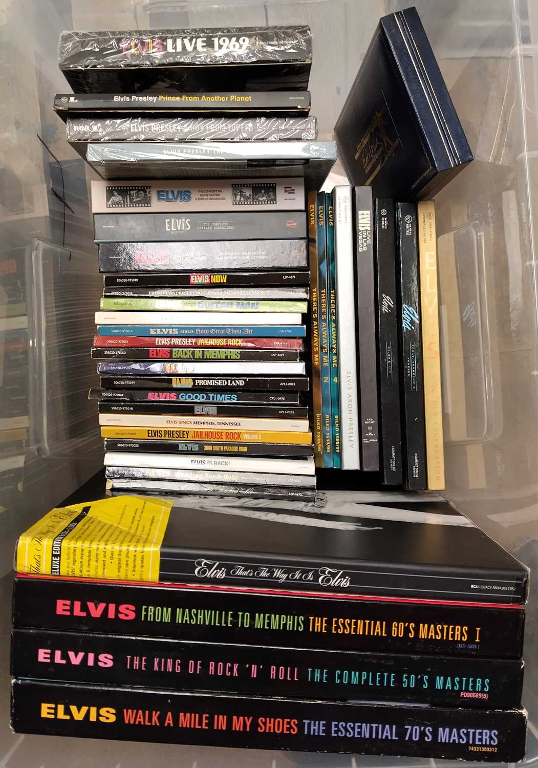 Lot 901 - ELVIS PRESLEY CD BOXSETS COLLECTION