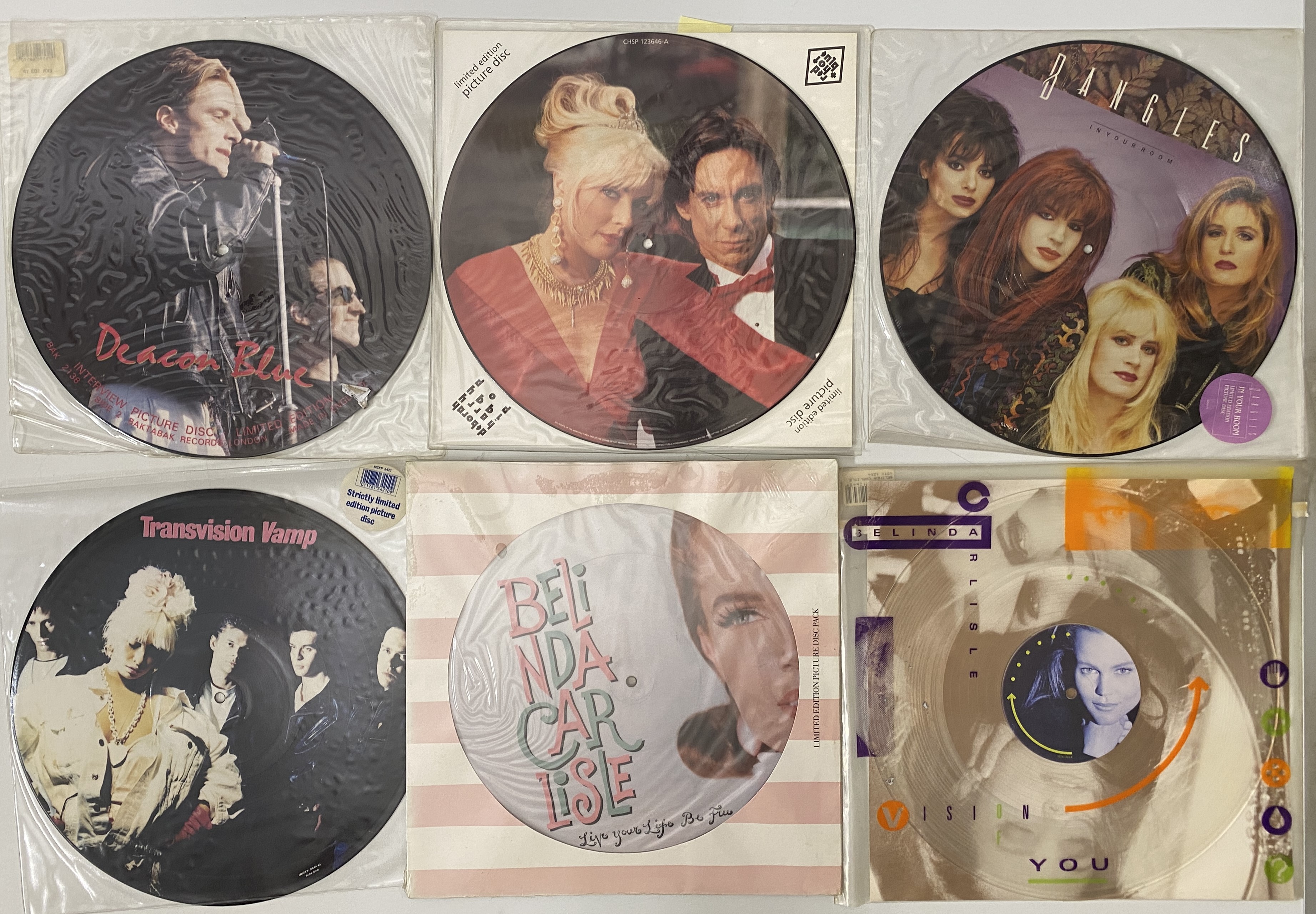 Lot 906 - ROCK AND POP PICTURE DISC, COLOURD, AND LP