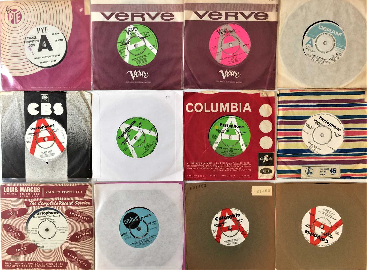 Lot 1111 - 50s/ 60s/ 70s - 7" DEMOS COLLECTION