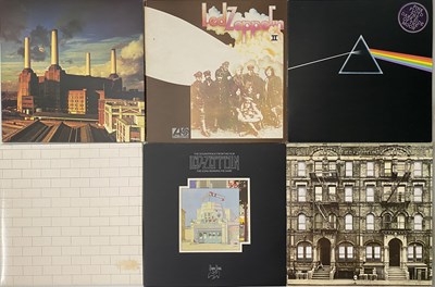 Lot 1189 - LED ZEPPELIN / PINK FLOYD - LP PACK