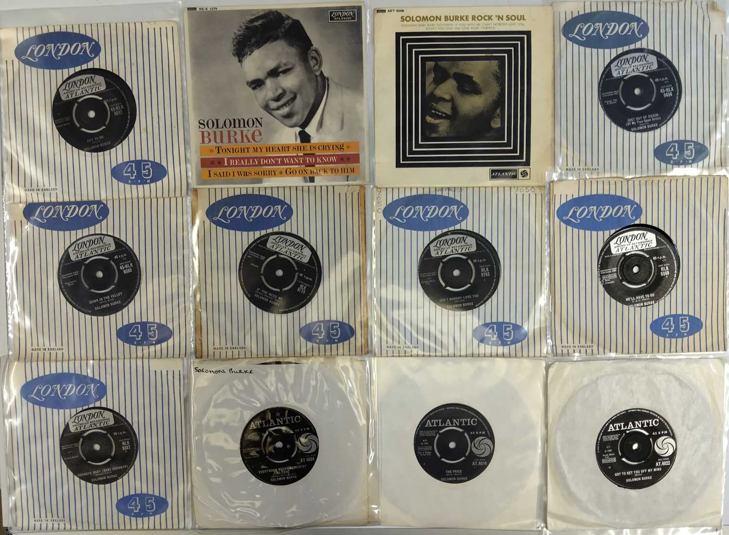 Lot 1137 - SOLOMON BURKE - 7" PACK