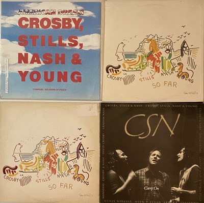 Lot 1118 - CSNY & RELATED - LPs