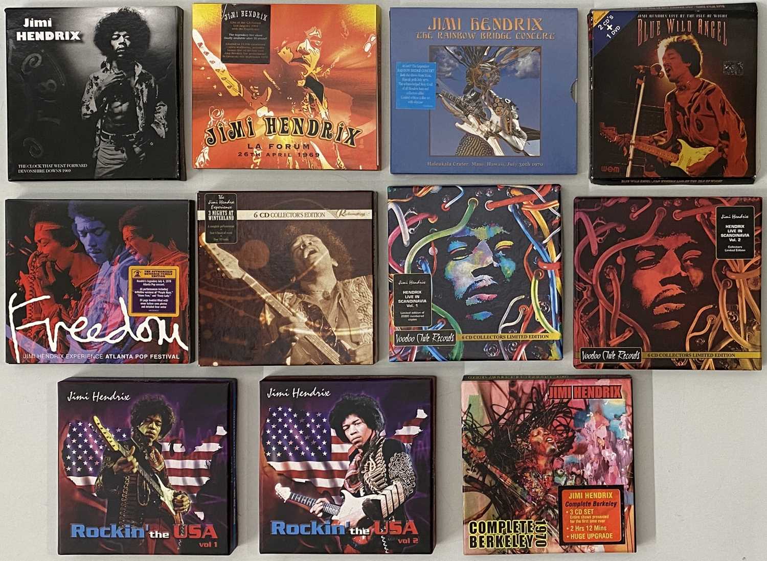 Lot 1172 - JIMI HENDRIX - CD COLLECTION