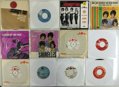 Lot 1175 - SHANGRI-LAS / SHIRELLES - 7" COLLECTION (US / UK PRESSINGS)