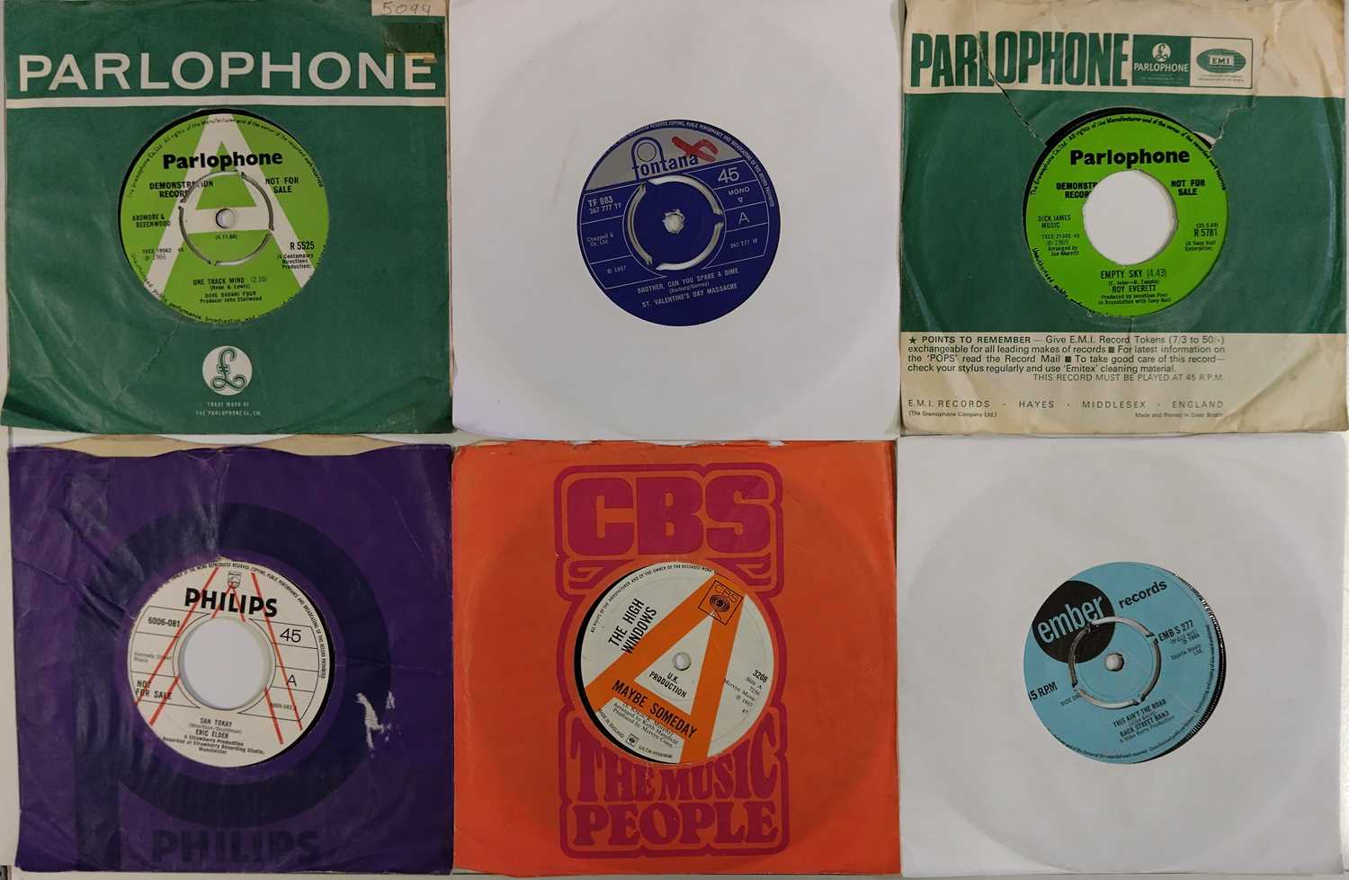 Lot 1177 - 60s MOD / PSYCH / ROCK - 7" RARITIES