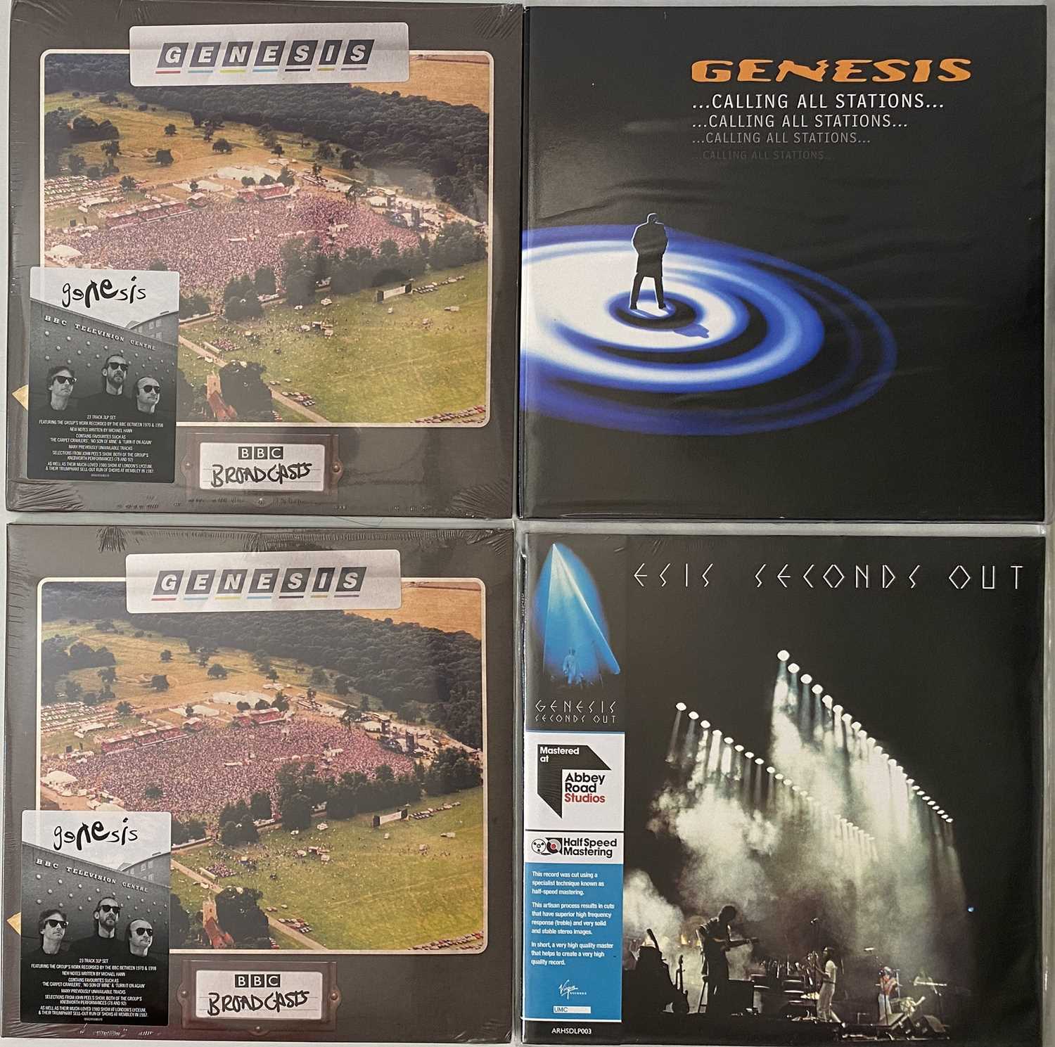 Lot 1210 - GENESIS - MODERN PRESSINGS - LP COLLECTION
