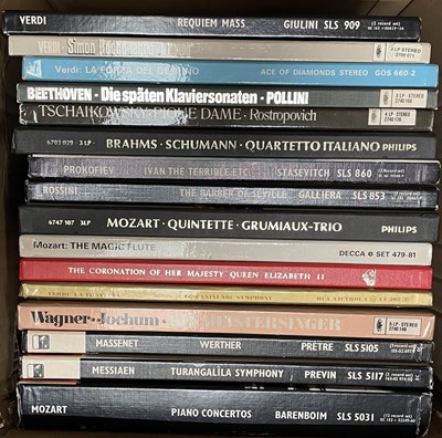 Lot 1219 - CLASSICAL - LP BOX SETS