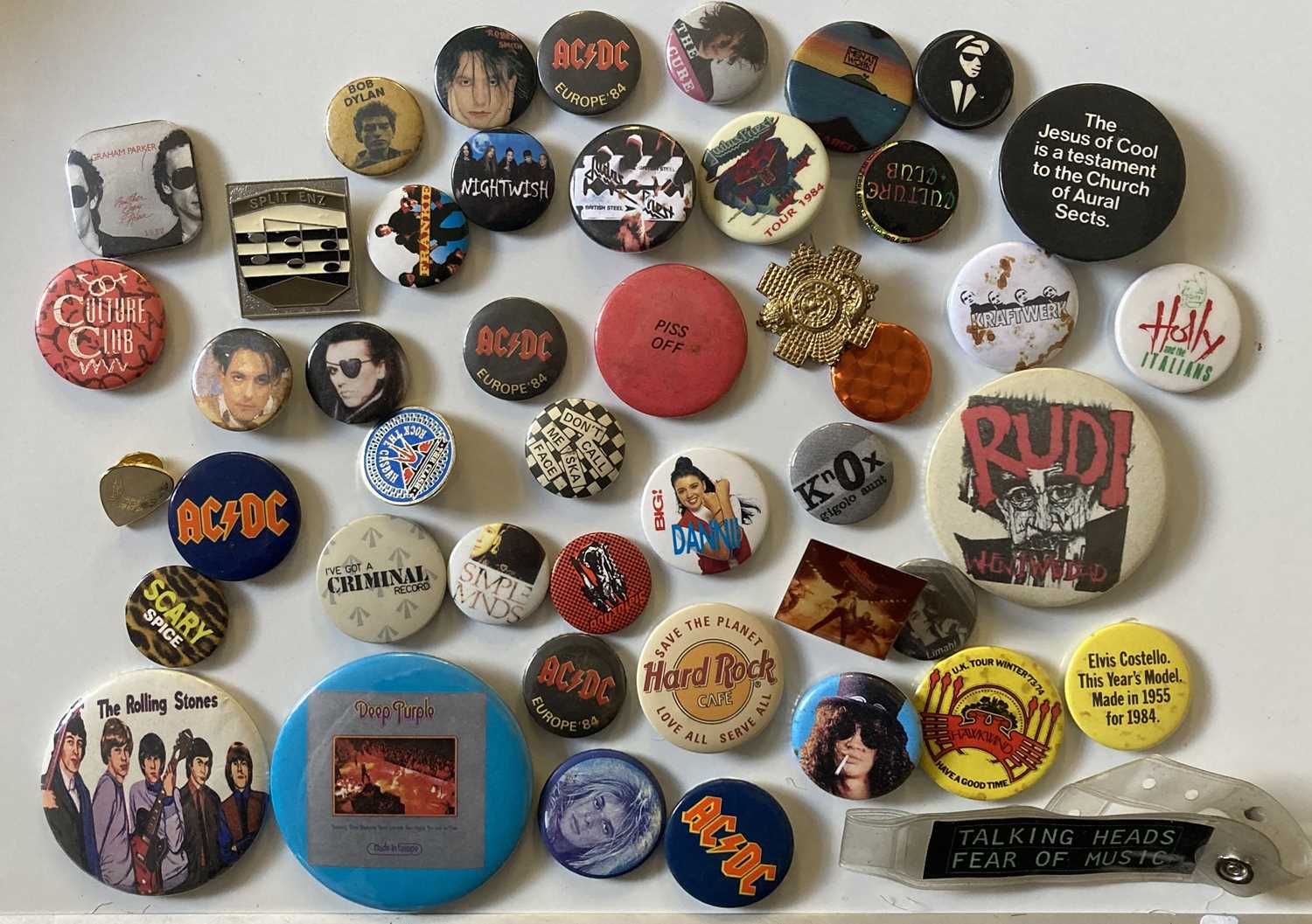 Lot 151 ROCK CONCERT MEMORABILIA ARCHIVE.