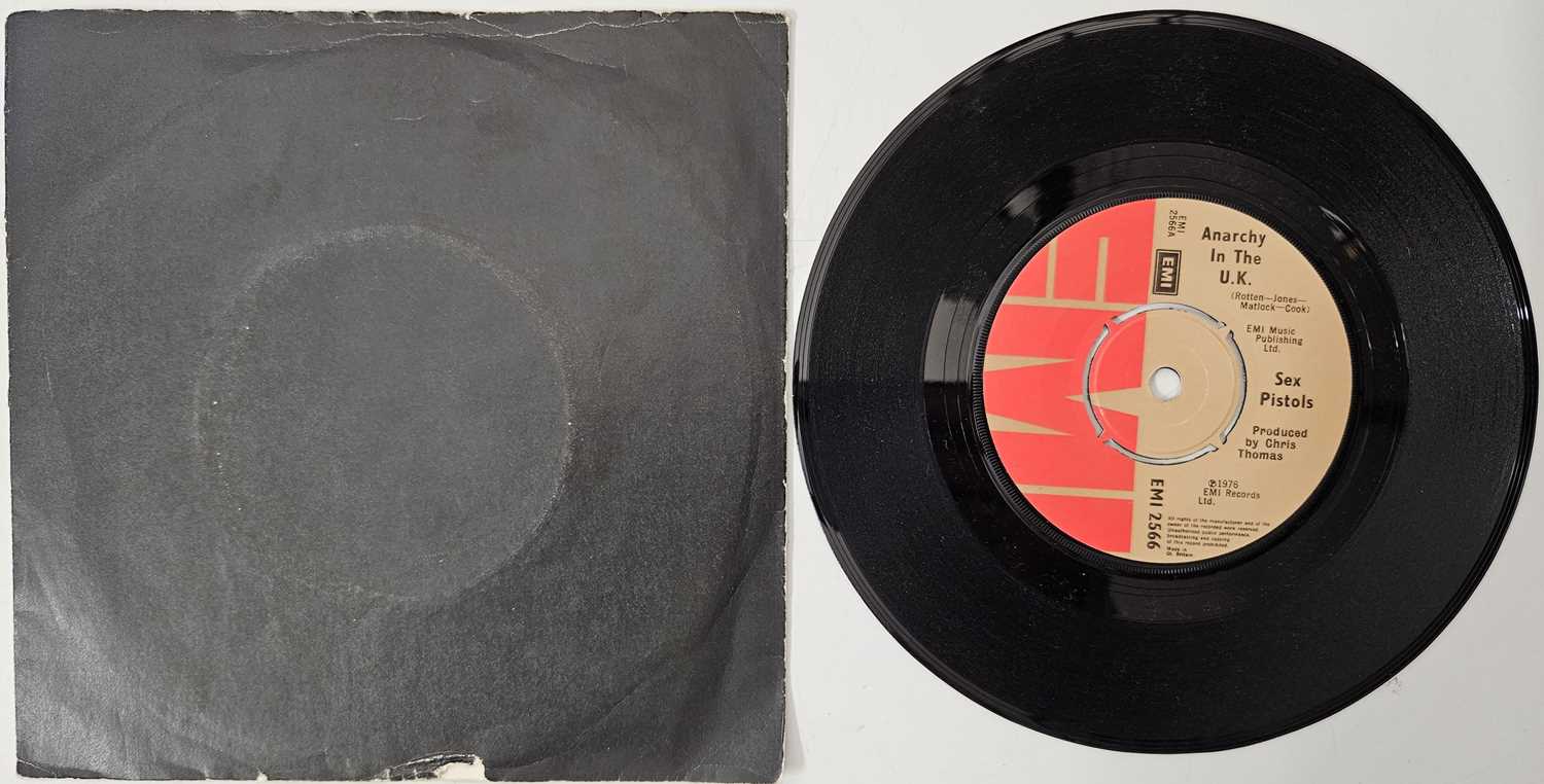Lot 2 - SEX PISTOLS - ANARCHY IN THE UK 7" (UK ORIGINAL - CHRIS THOMAS MISCREDIT - EMI 2566)