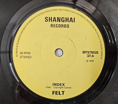 Lot 5 - FELT - INDEX 7" (SRTS/79/CUS 321)