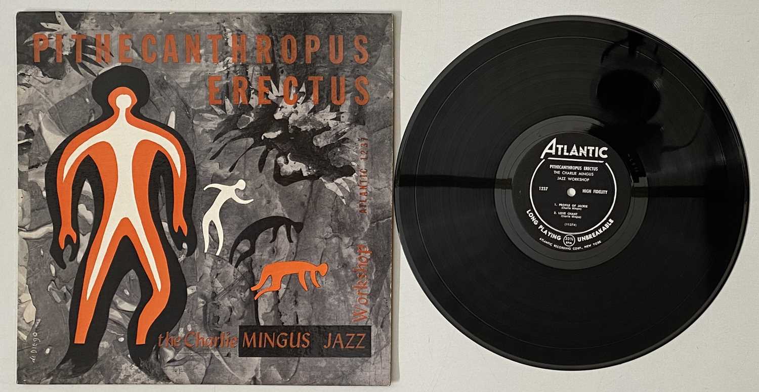 Lot 69 - THE CHARLIE MINGUS JAZZ WORKSHOP - PITHECANTHROPUS ERECTUS LP (ORIGINAL US MONO COPY - ATLANTIC 1237)
