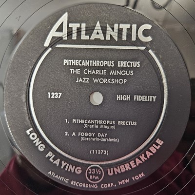 Lot 69 - THE CHARLIE MINGUS JAZZ WORKSHOP - PITHECANTHROPUS ERECTUS LP (ORIGINAL US MONO COPY - ATLANTIC 1237)