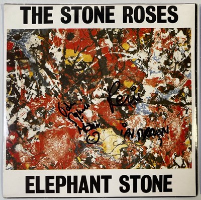 Lot 522 - THE STONE ROSES - TWO SIGNED 7" SINGLES.