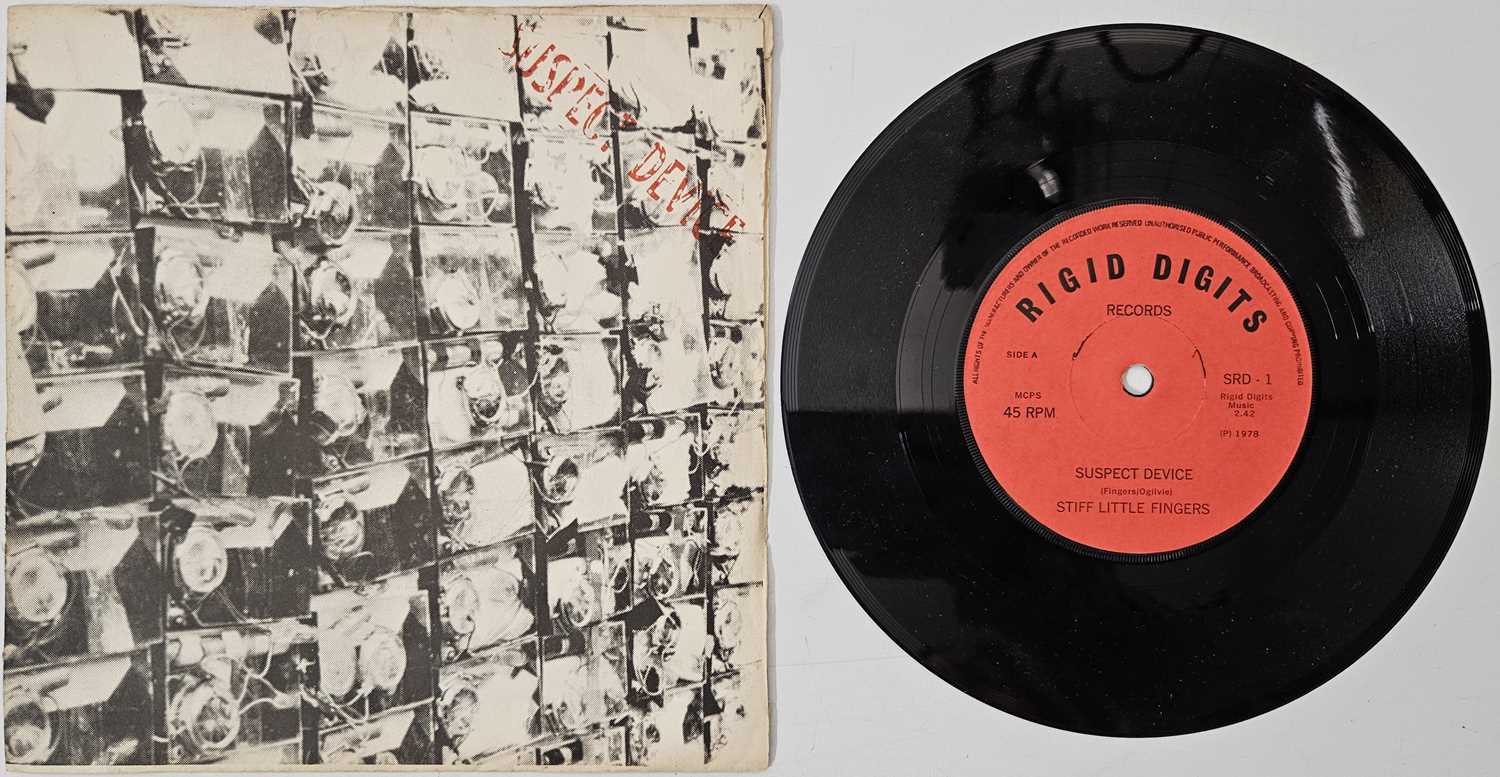 Lot 12 - STIFF LITTLE FINGERS - SUSPECT DEVICE 7" (SRD-1 - UK ORIGINAL PRESSING)