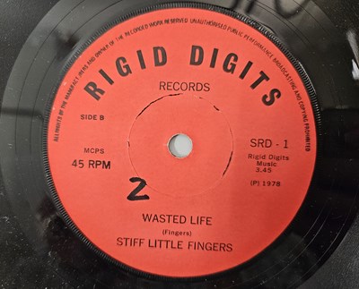 Lot 12 - STIFF LITTLE FINGERS - SUSPECT DEVICE 7" (SRD-1 - UK ORIGINAL PRESSING)