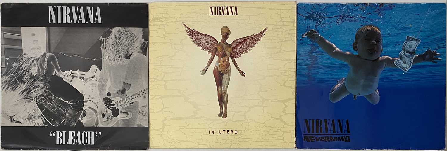 Lot 131 - NIRVANA - EUROPEAN ORIGINAL LPS PACK