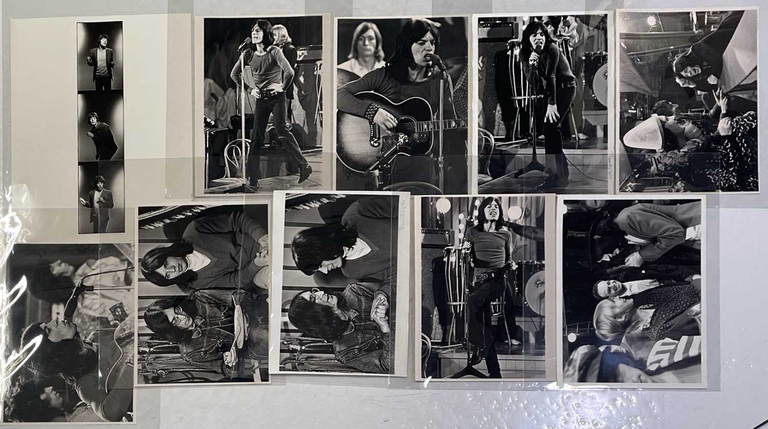 Lot 477 - THE ROLLING STONES - ROCK N ROLL CIRCUS PHOTOGRAPHS BY MIKE RANDOLPH.