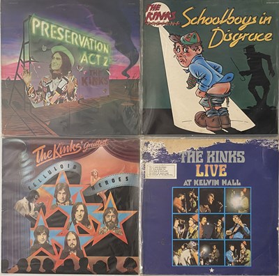 Lot 19 - THE KINKS - LP PACK