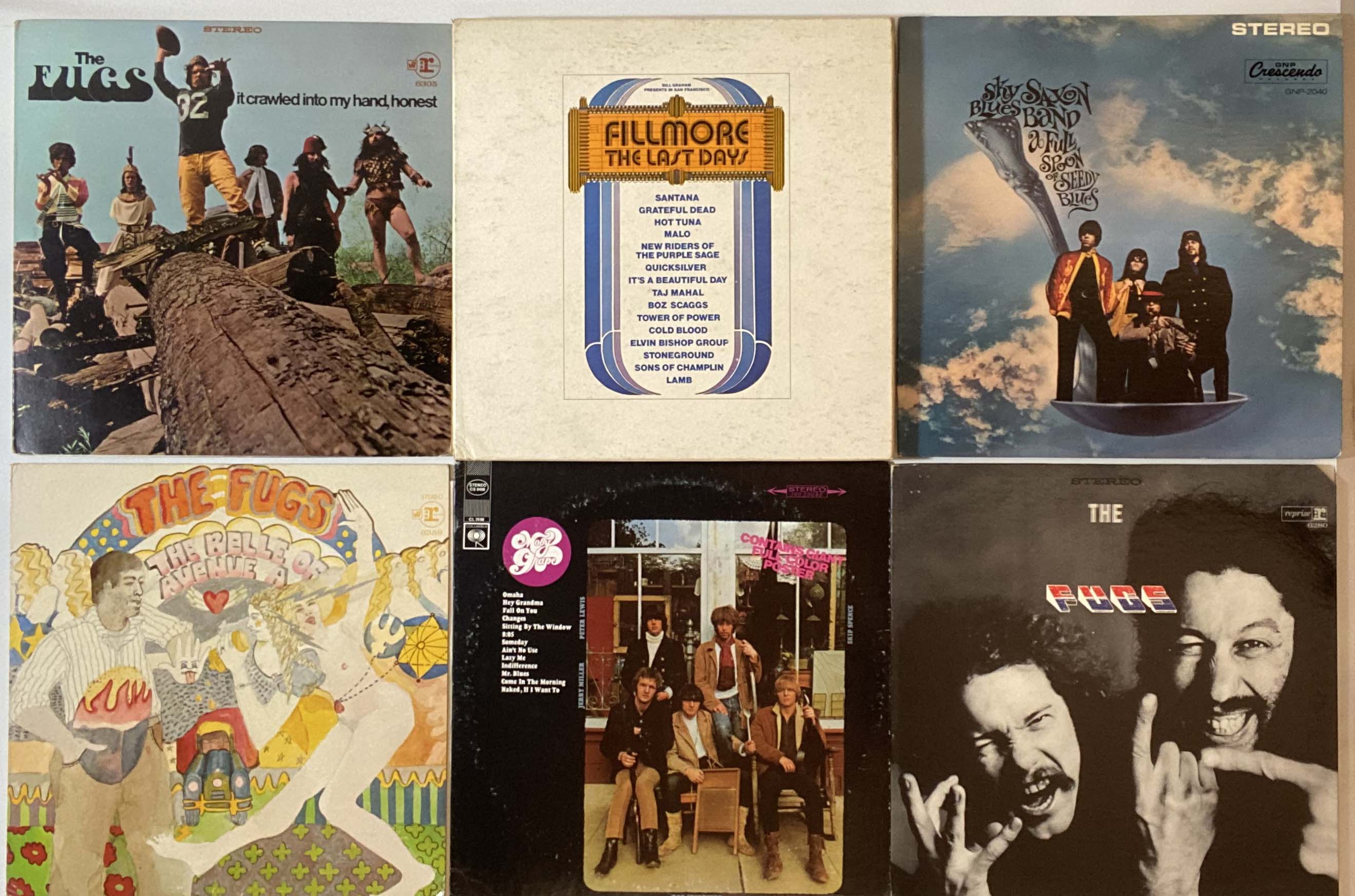 Lot 1124 - US PSYCH & GARAGE BANDS - LPs (HEAVY WEST