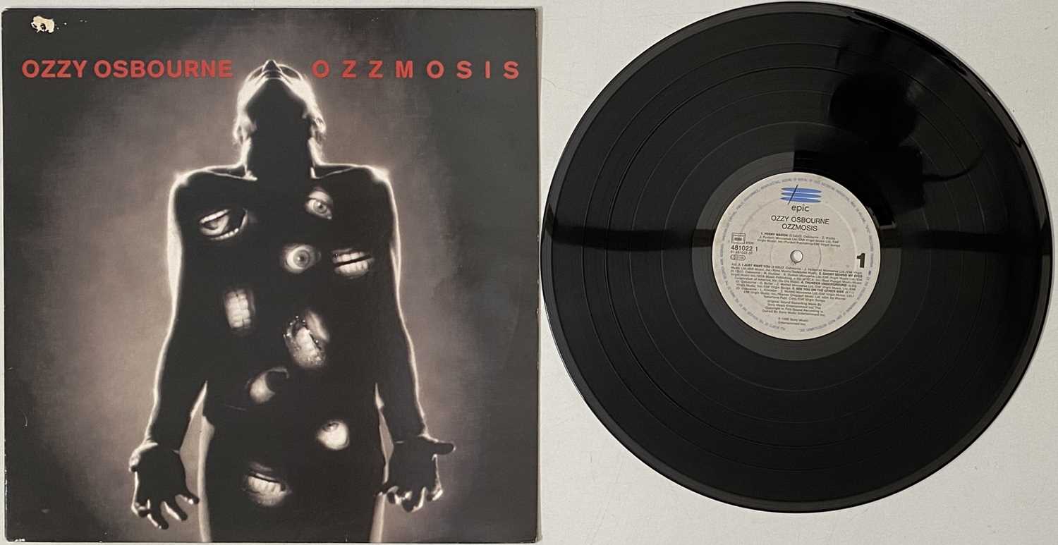 Lot 24 - OZZY OSBOURNE - OZZMOSIS LP (EUROPEAN OG - EPIC 481022-1)
