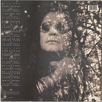 Lot 24 - OZZY OSBOURNE - OZZMOSIS LP (EUROPEAN OG - EPIC 481022-1)