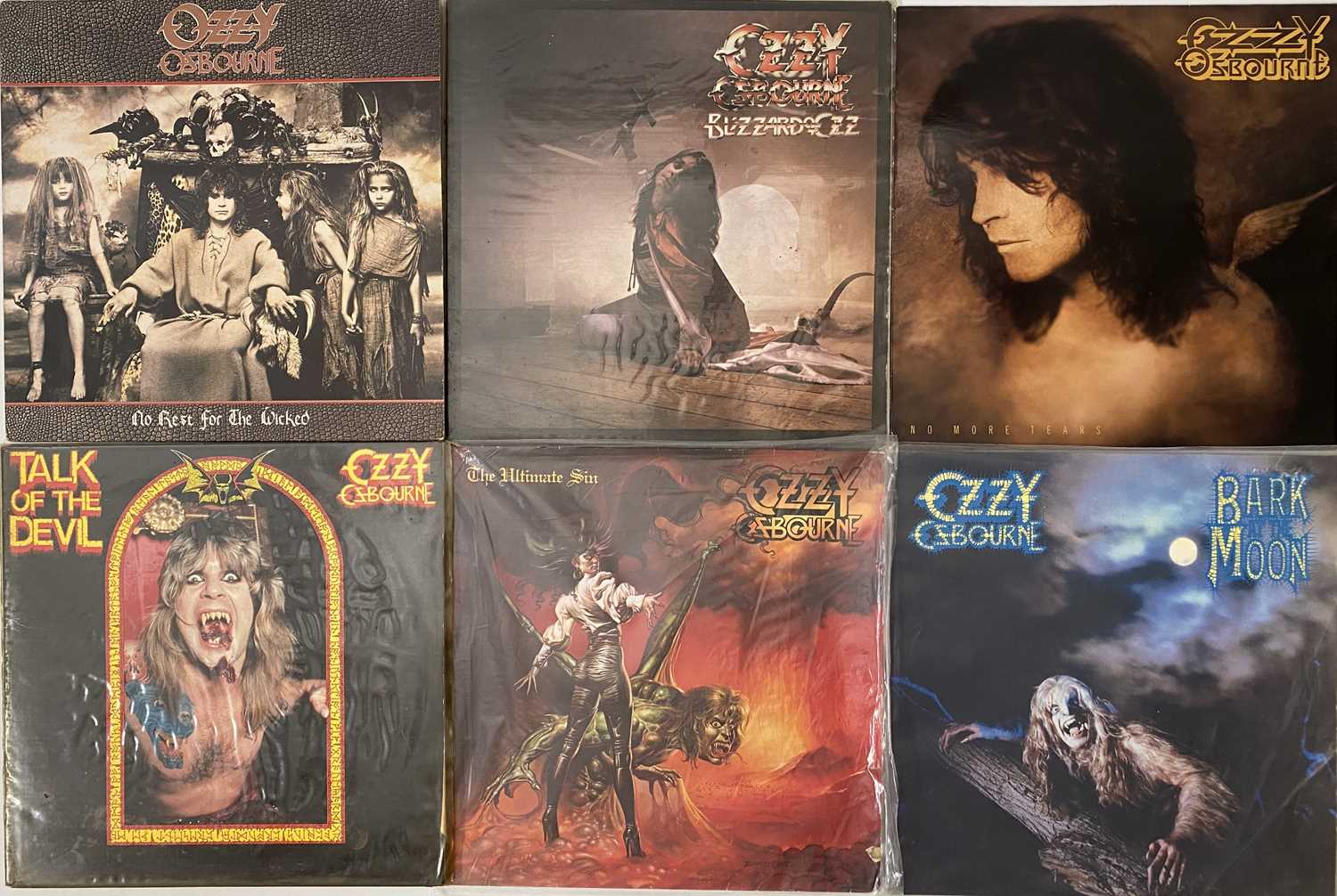 Lot 25 - OZZY OSBOURNE - LP / 12" PACK