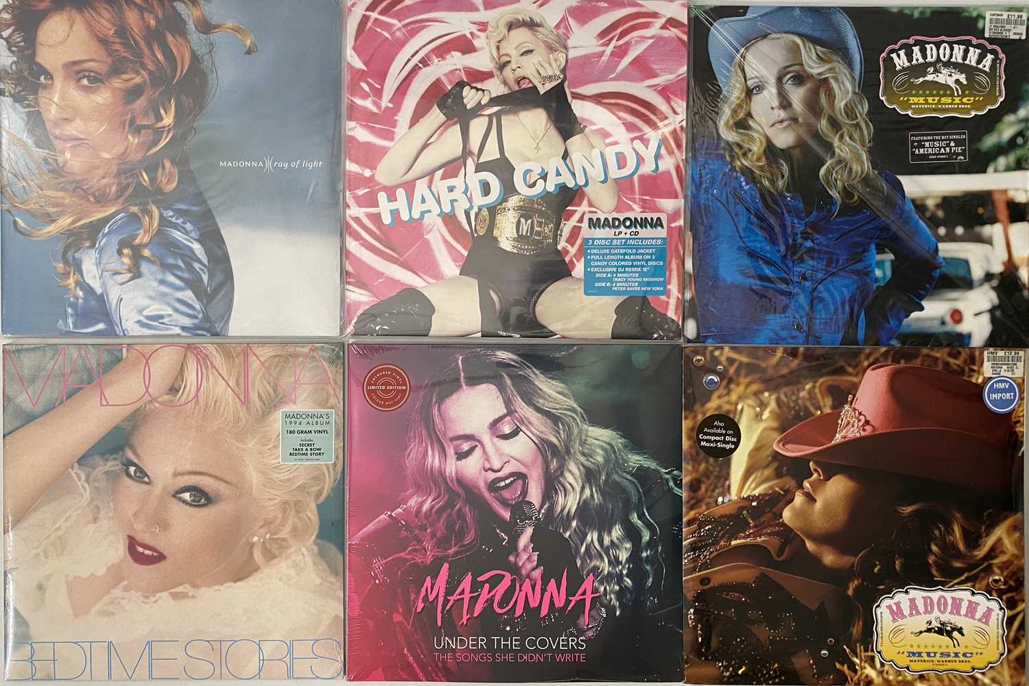 Lot 144 - MADONNA 90S/00S LPS & 12'S ORIGINALS AND REISSUES