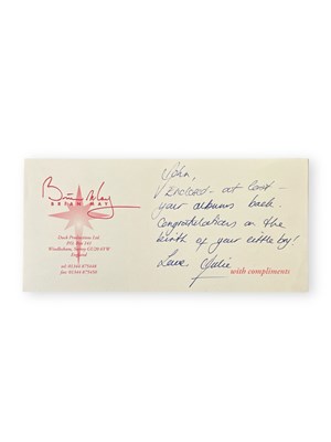 Lot 553 - QUEEN - FREDDIE MERCURY HANDWRITTEN LYRICS FOR 'I WANT IT ALL'.