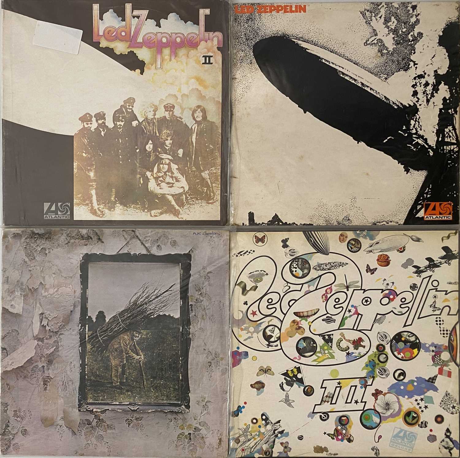 Lot 30 - LED ZEPPELIN - LP PACK