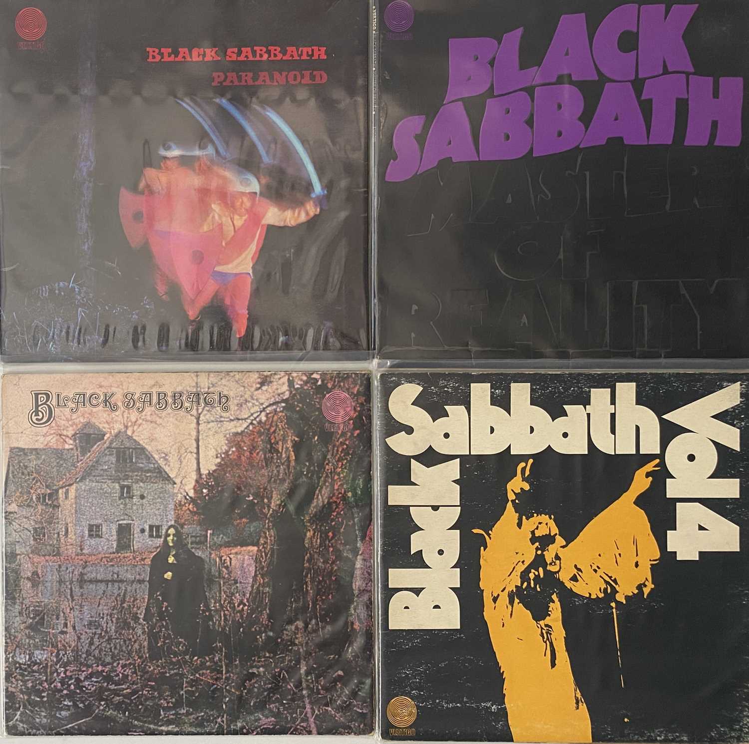 Lot 31 - BLACK SABBATH - LP PACK