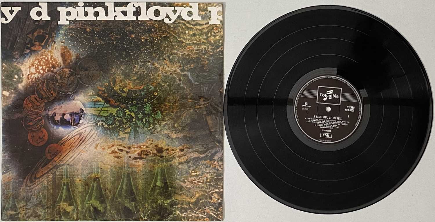 Lot 33 - PINK FLOYD - A SAUCERFUL OF SECRETS LP (SCX 6258 - SECOND PRESSING RECORD)