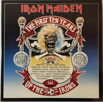 Lot 44 - IRON MAIDEN - THE FIRST TEN YEARS COLLECTION - 12'' BOX SET