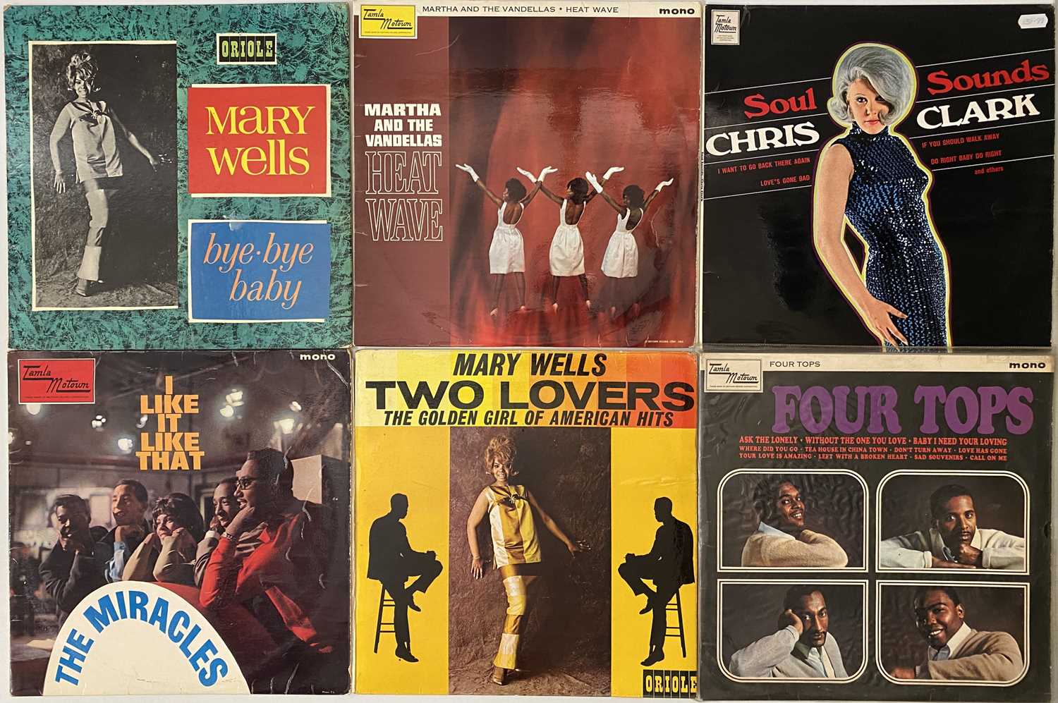 Lot 41 - UK MOTOWN - LP RARITIES PACK