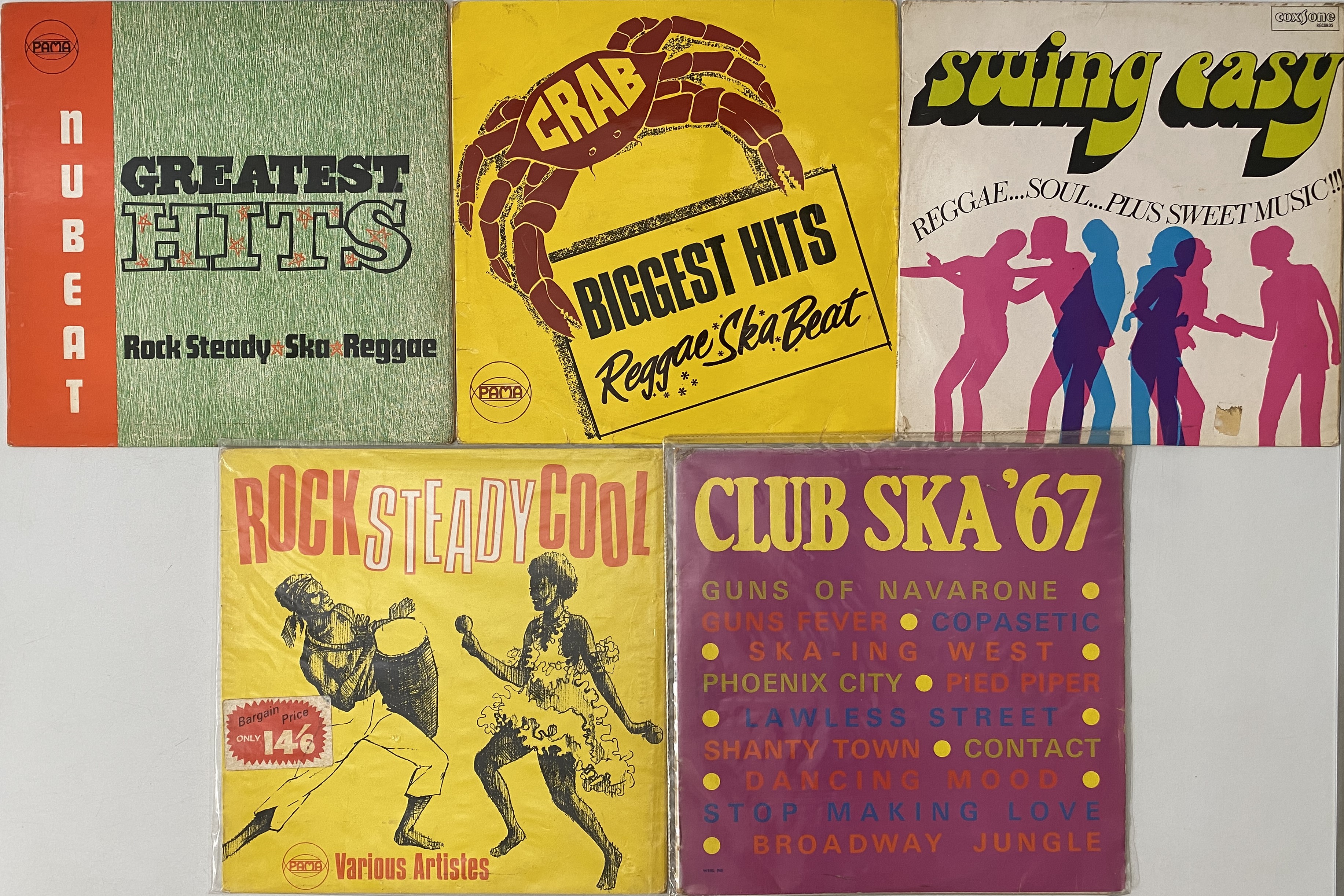 Uk Reggae Lot 42 - UK REGGAE - LP COMPILATIONS - RARITIES PACK
