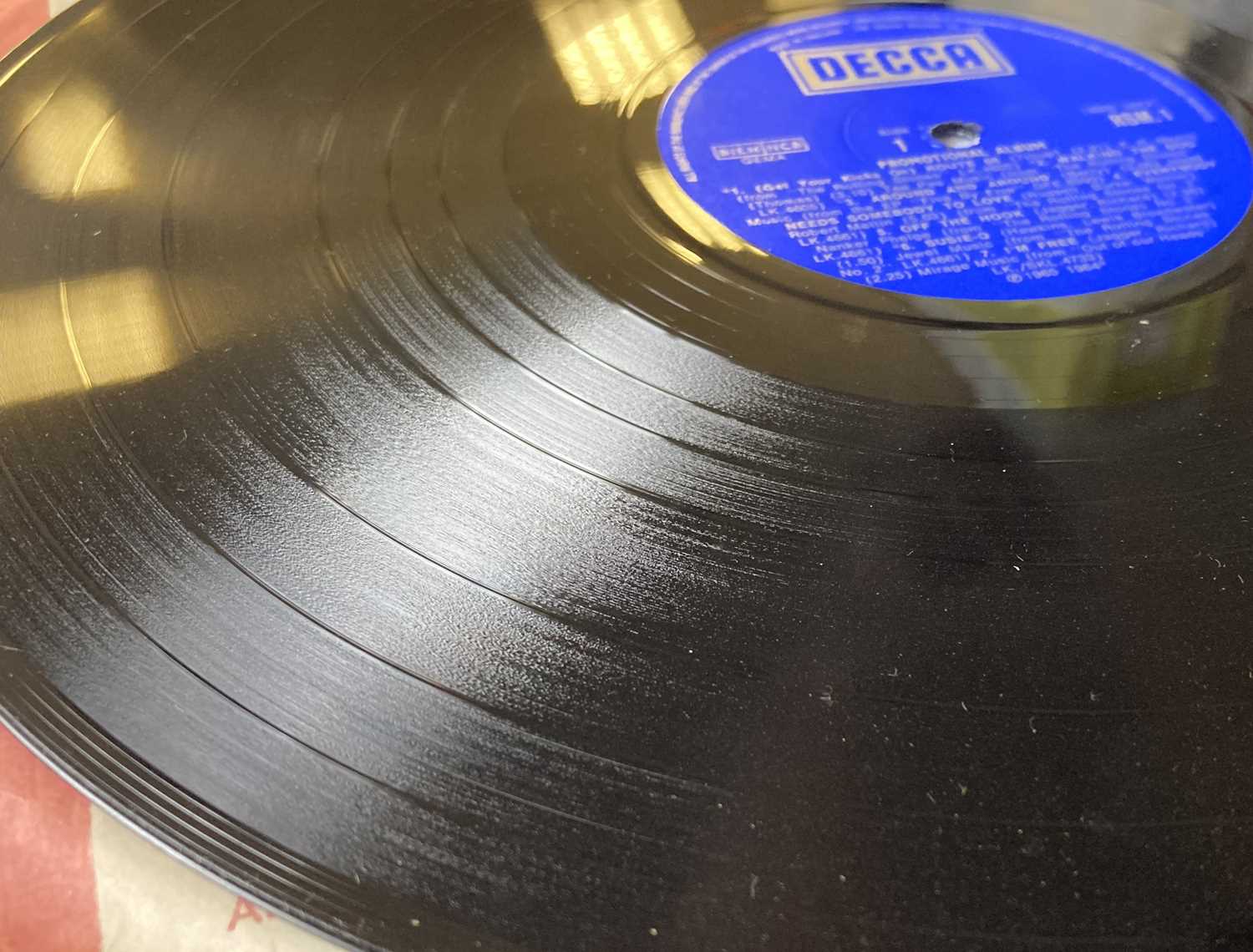 Lot 494 ROLLING STONES RADIO PROMOTIONAL ALBUM FULLY