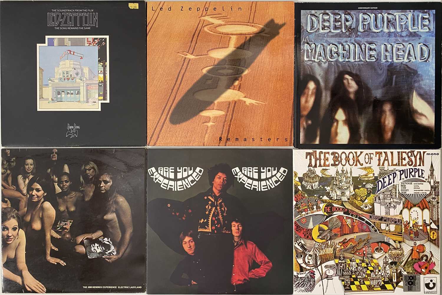 Lot 46 - CLASSIC ROCK - LP PACK