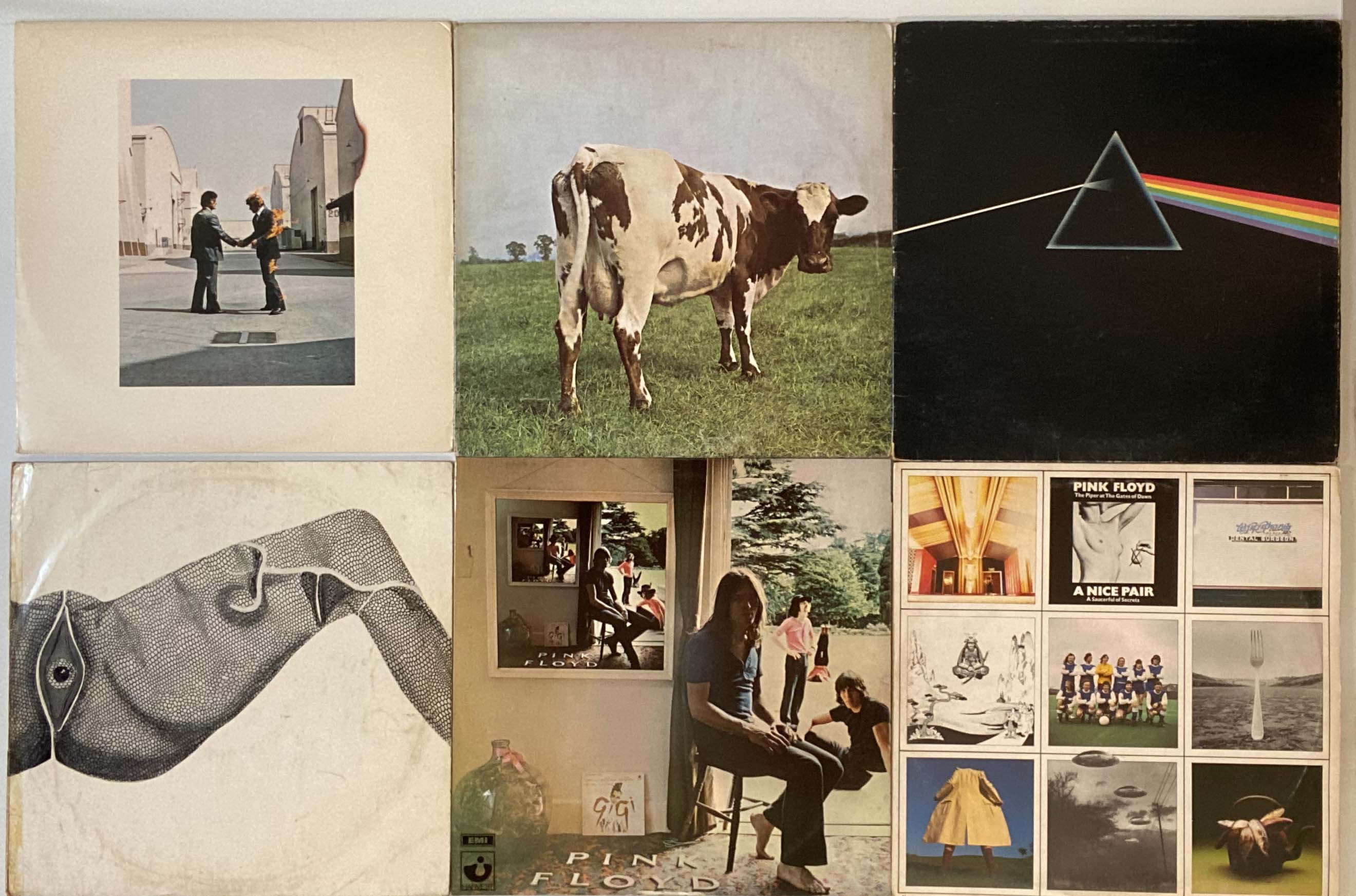 Lot 1145 - PINK FLOYD - LPs (INC SOLID BLUE TRIANGLE