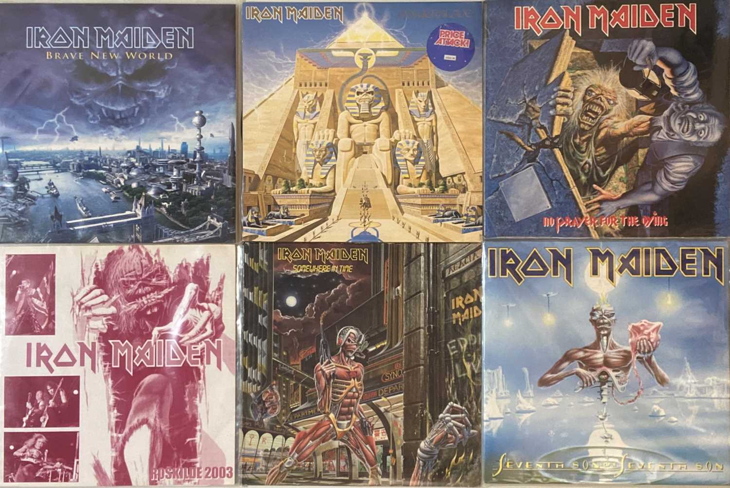 Lot 45 - IRON MAIDEN - LP COLLECTION