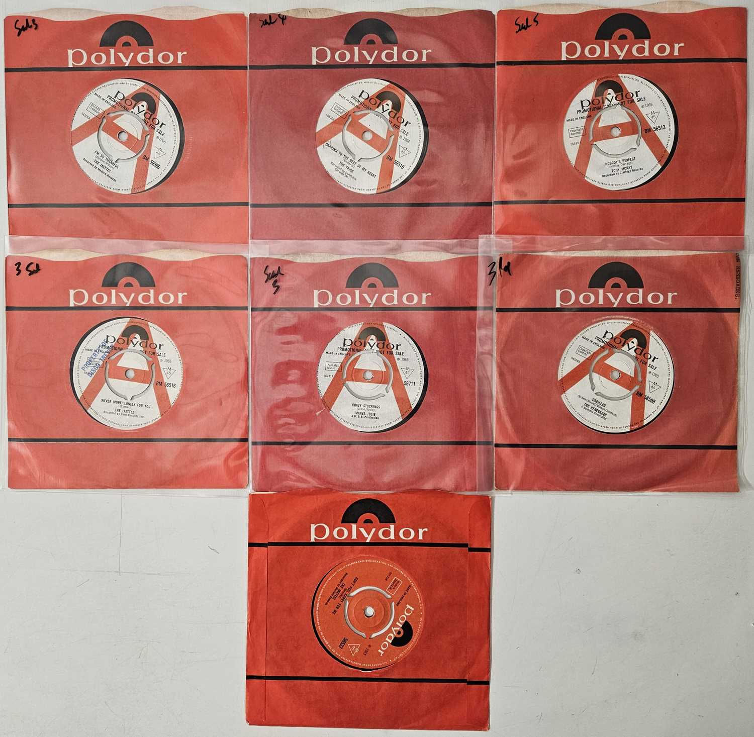 Polydor Instrument Lot 186 - UK POLYDOR - 7
