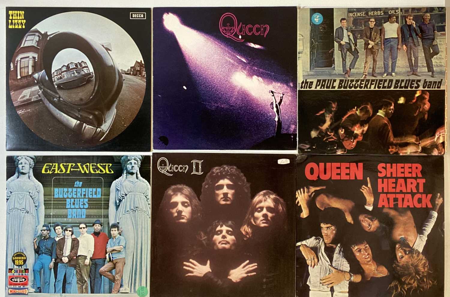 Lot 725 - HEAVY/BLUES-ROCK - LPs