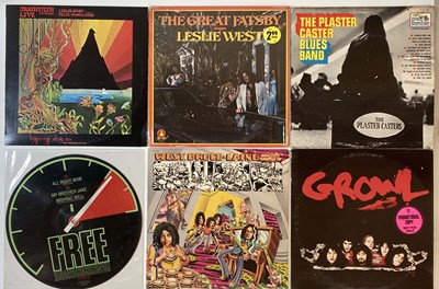 Lot 726 - HEAVY/BLUES-ROCK - LPs