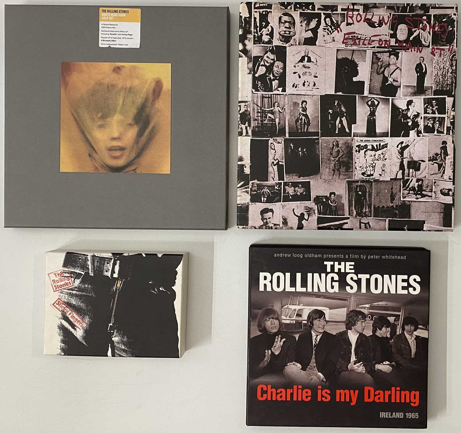 Lot 217 - THE ROLLING STONES - LP/ CD BOX SETS COLLECTION